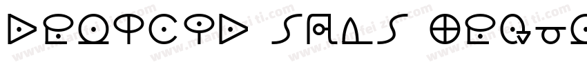 Deltoid sans Regula字体转换